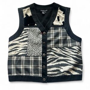 Patchwork Vest